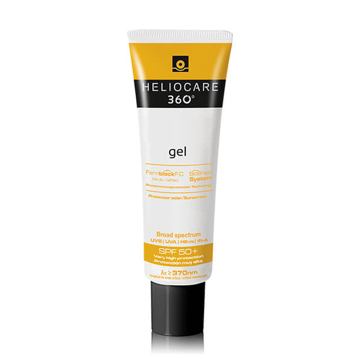 '360° SPF50+' Sunscreen gel - 50 ml