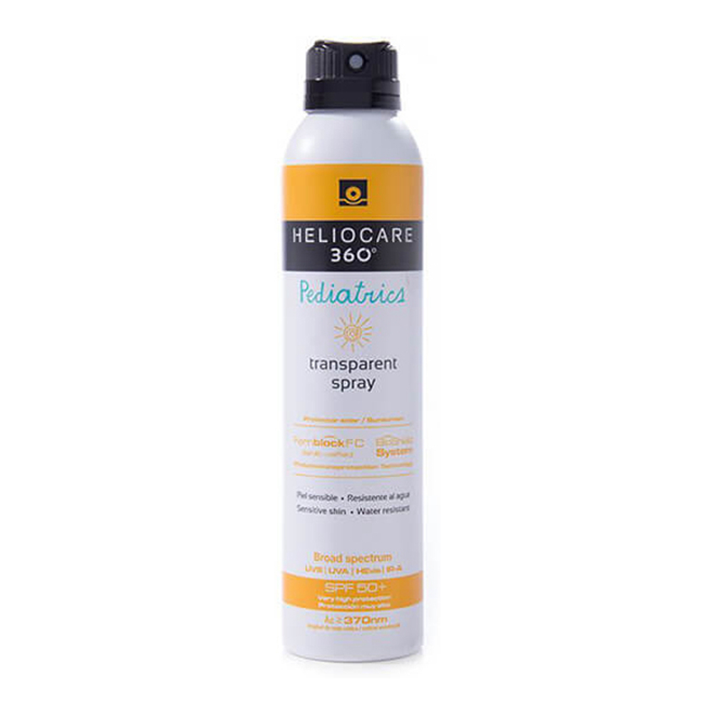 '360° Pediatrics SPF50+ Transparent' Sunscreen Spray - 200 ml