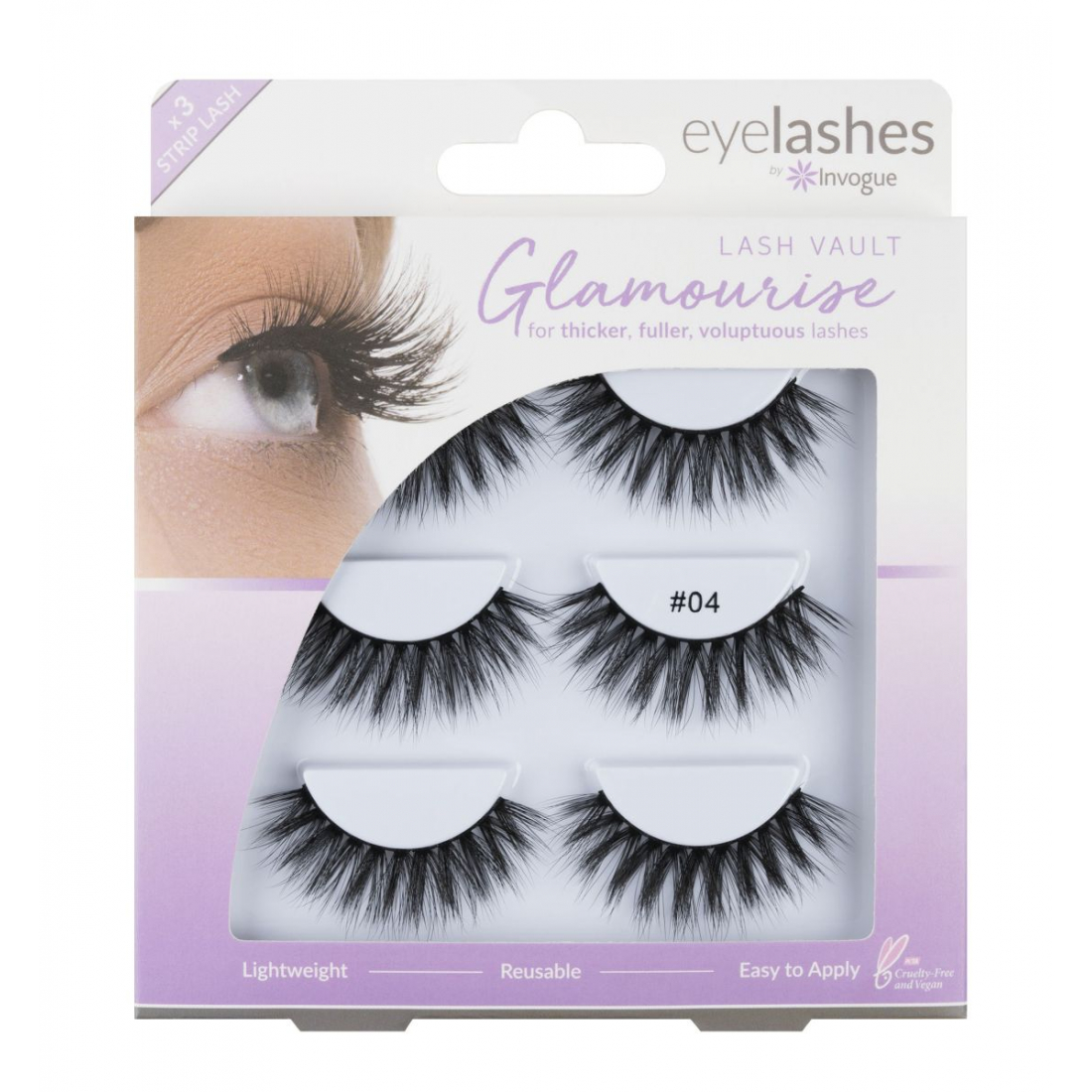 'Multipack' Fake Lashes Set - Vault 4 3 Pairs