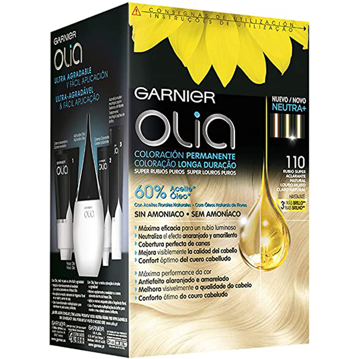 'Olia' Dauerhafte Farbe - 110 Super Light Blonde 4 Stücke