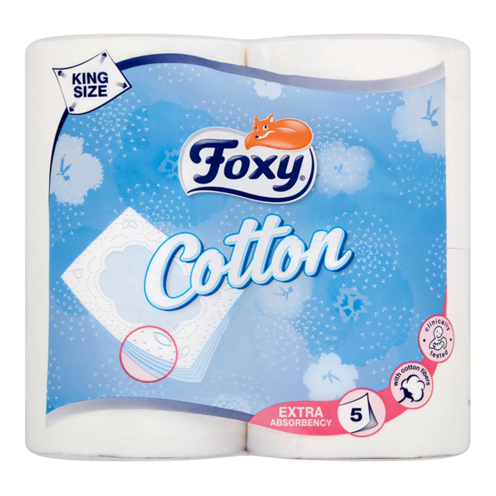 'Cotton' Toilet Paper - 4 Pieces