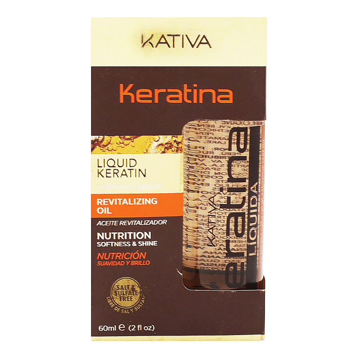 'Keratina Liquid Nutrition' Hair Oil - 60 ml