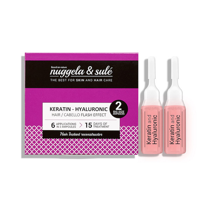 'Hyaluronic Keratin' Ampoules - 10 ml, 2 Units