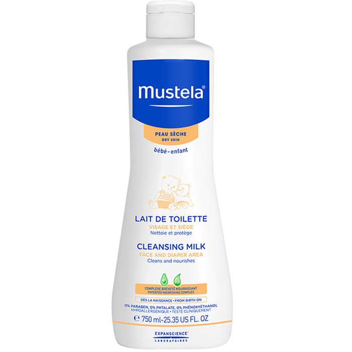 'Lait De Toilette Sans Rincage Bio' Reinigungsmilch - 750 ml