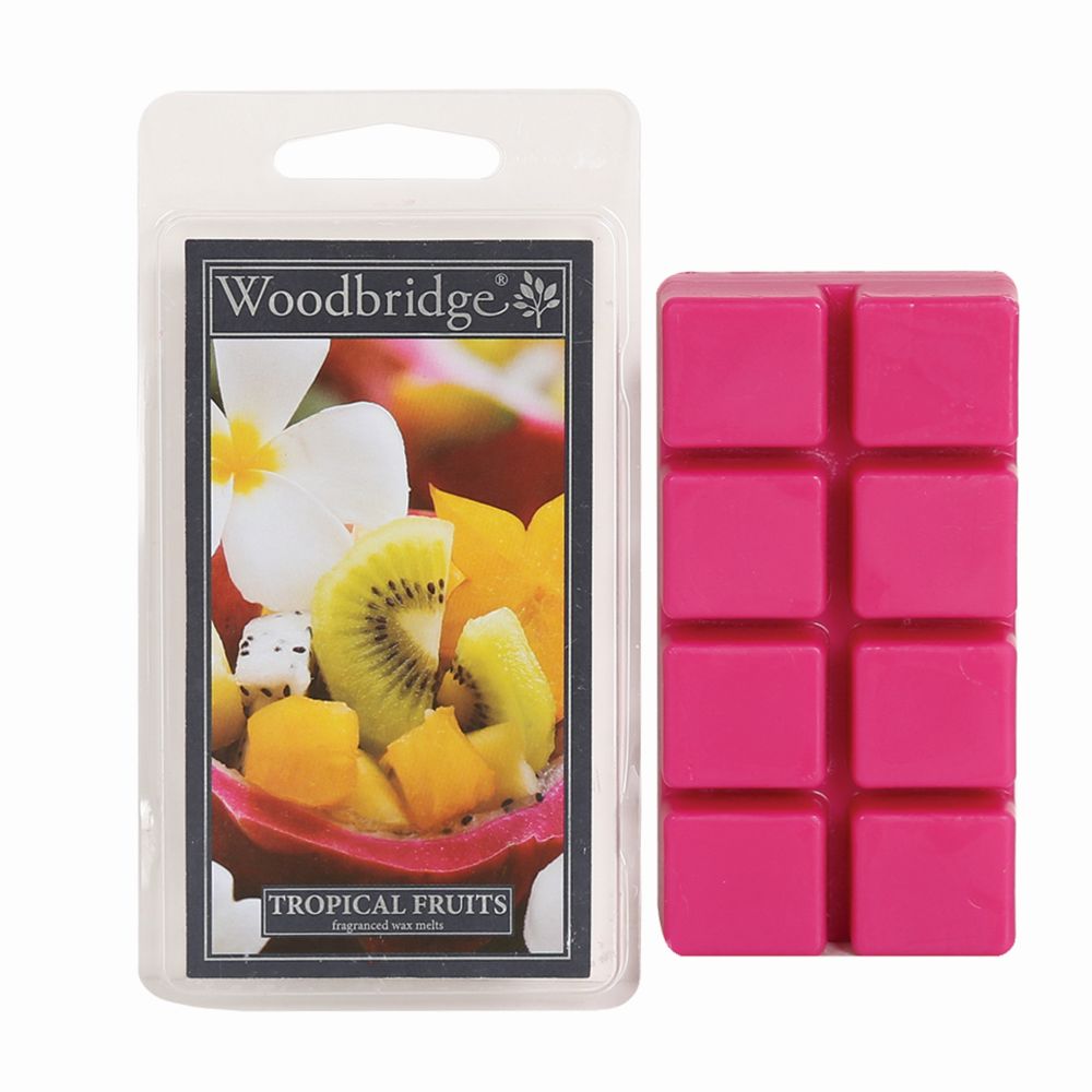'Tropical Fruits' Scented Wax - 8 Pieces