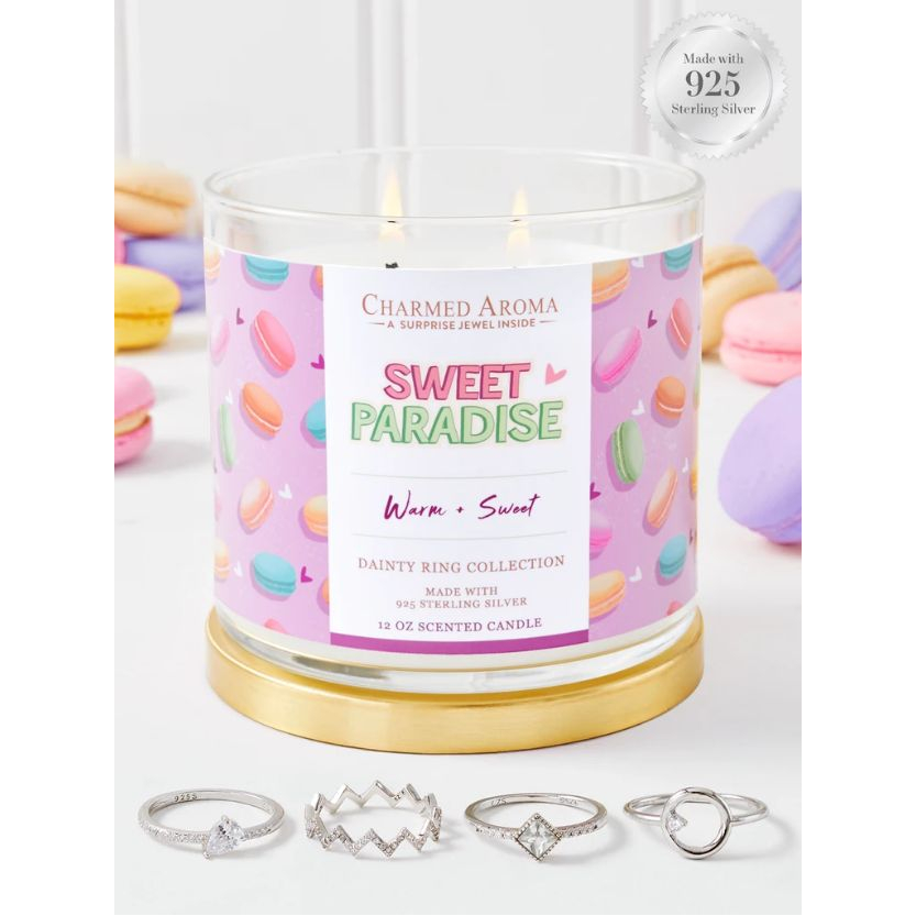Set de bougies 'Sweet Paradise' pour Femmes - 500 g