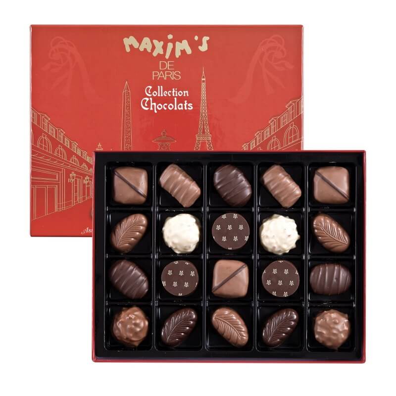 Box of 20 assorted chocolates