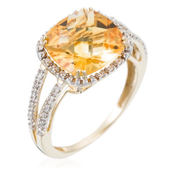 Bague 'Divine Citrine' pour Femmes