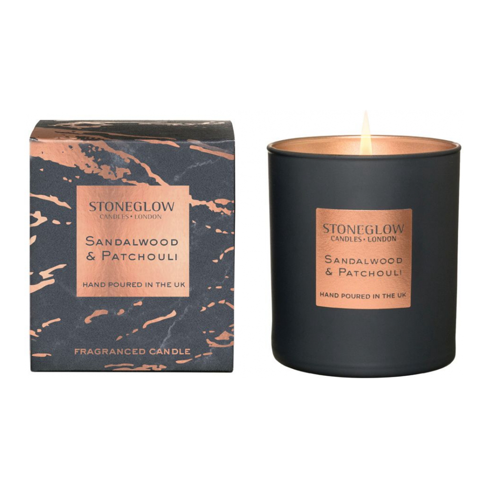 'Sandalwood & Patchouli Tumbler' Scented Candle - 220 g