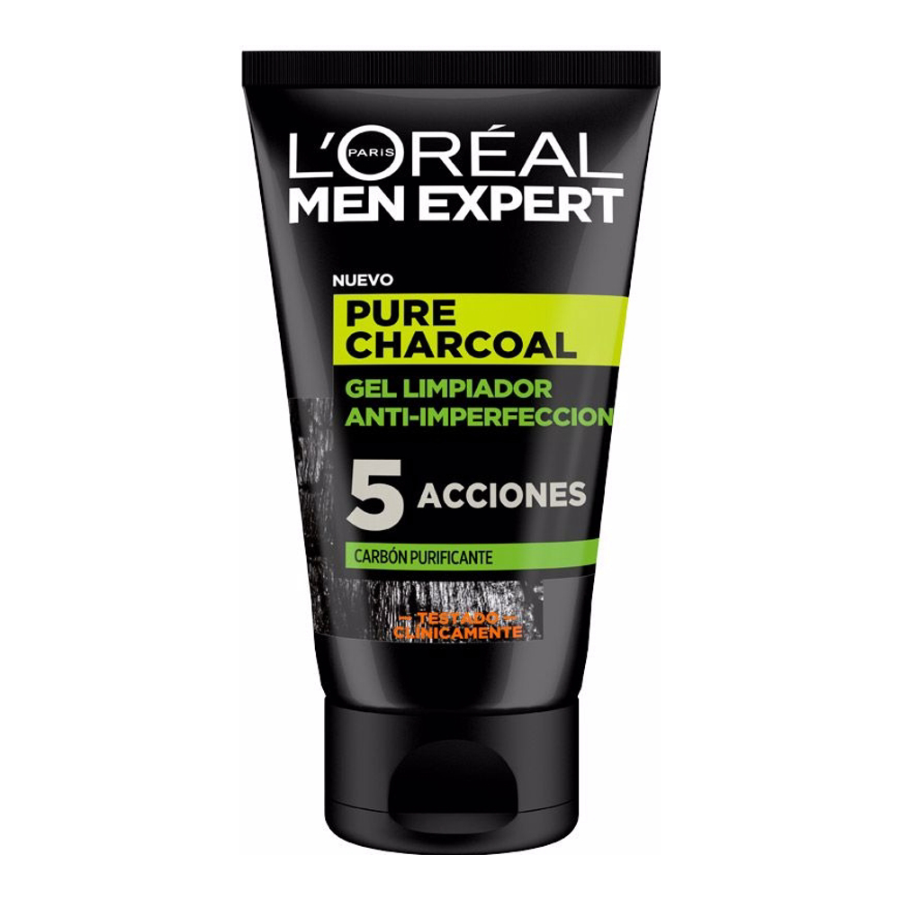 Gel Nettoyant 'Men Expert Pure Charcoal Purifying' - 100 ml