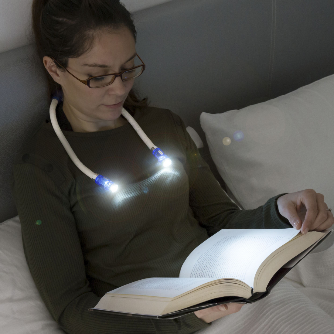 Lampe De Lecture LED Pour Tour De Cou