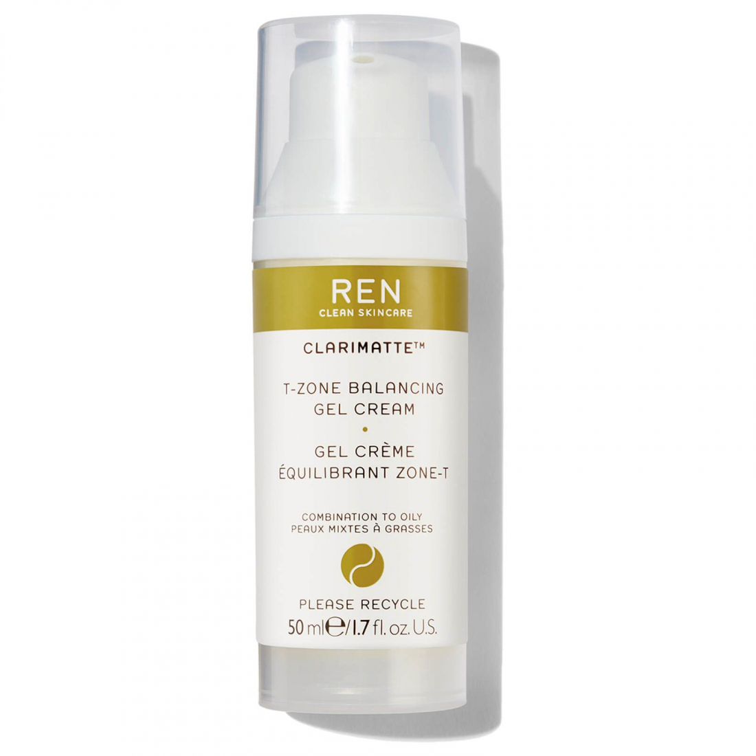 'REN Clarimatte T-Zone Balancing' Gel Cream - 50 ml