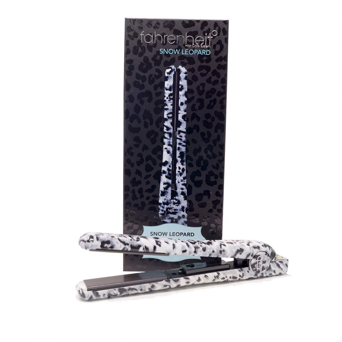 'Animal Print Collection' Hair Straightener - Snow Leopard 4 cm