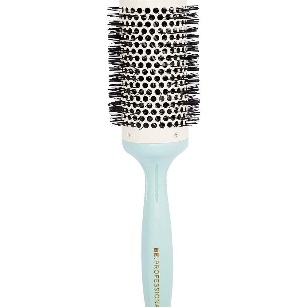 'Boar Bristle' Hair Brush - Light Blue