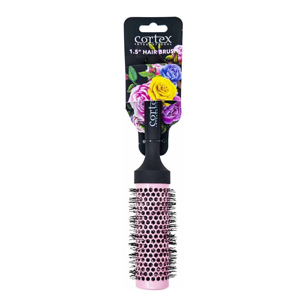 'Round' Hair Brush - Blush Pink