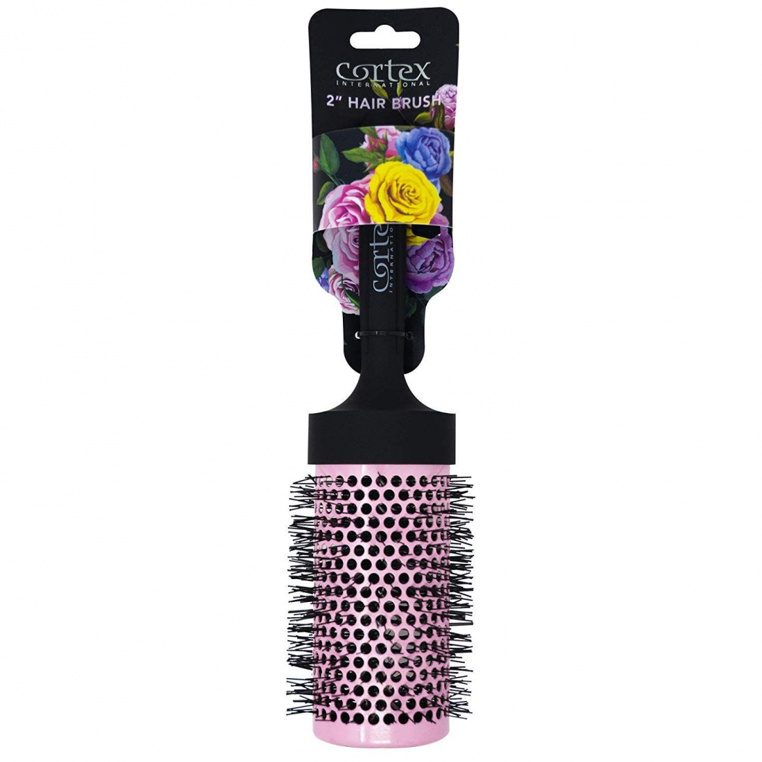 'Round' Hair Brush - Blush Pink