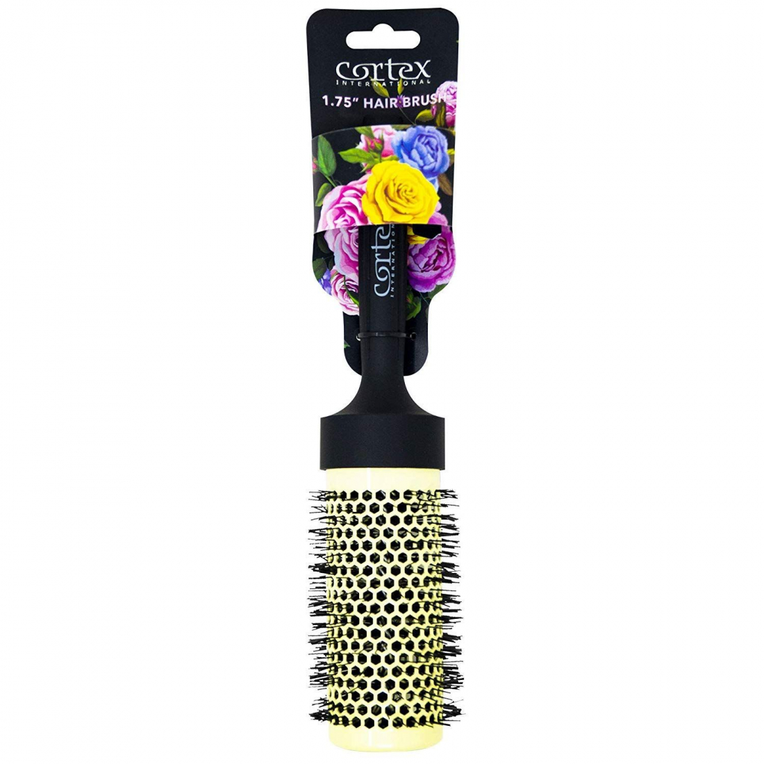 'Round' Hair Brush - Yellow