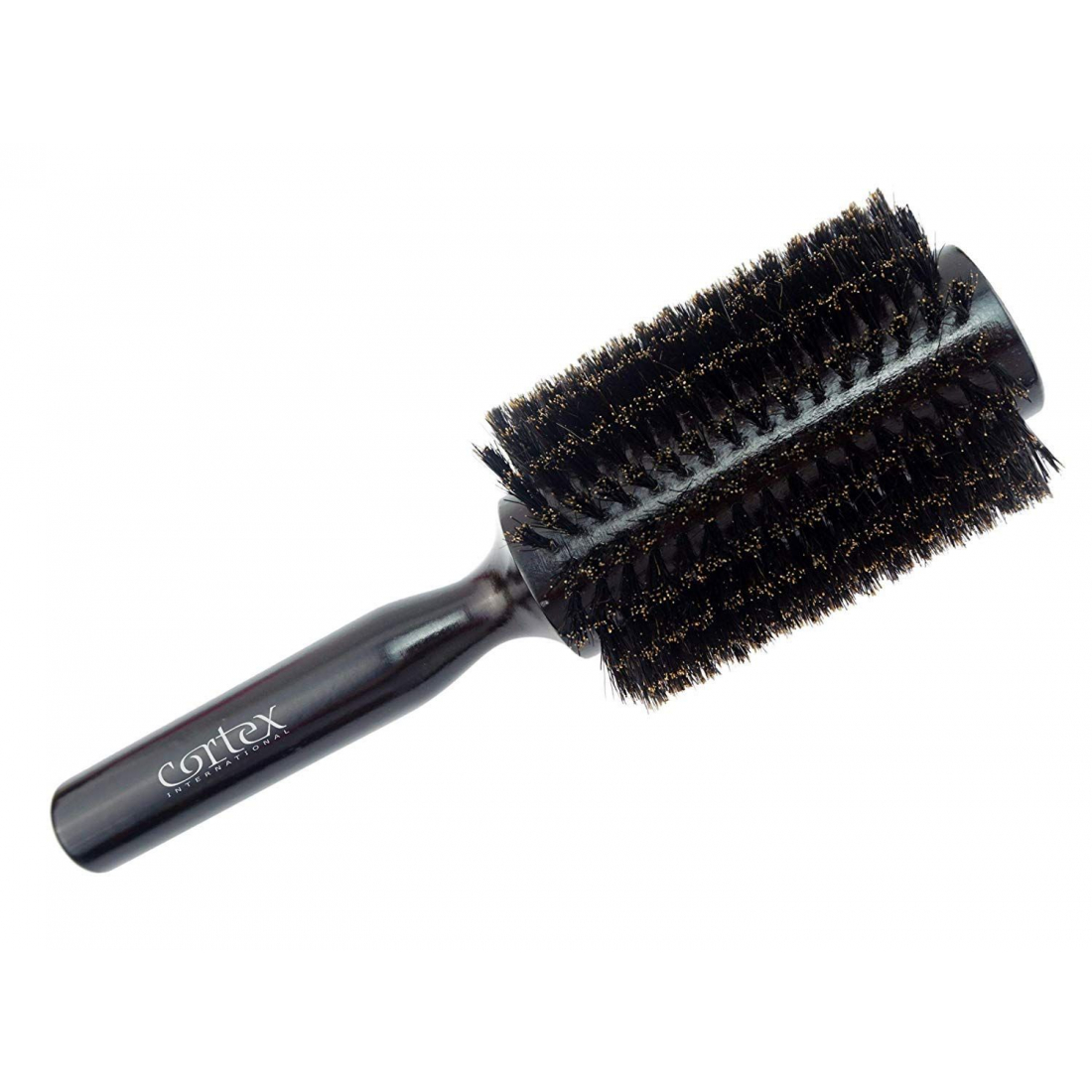 'Boar Bristle' Hair Brush - Black