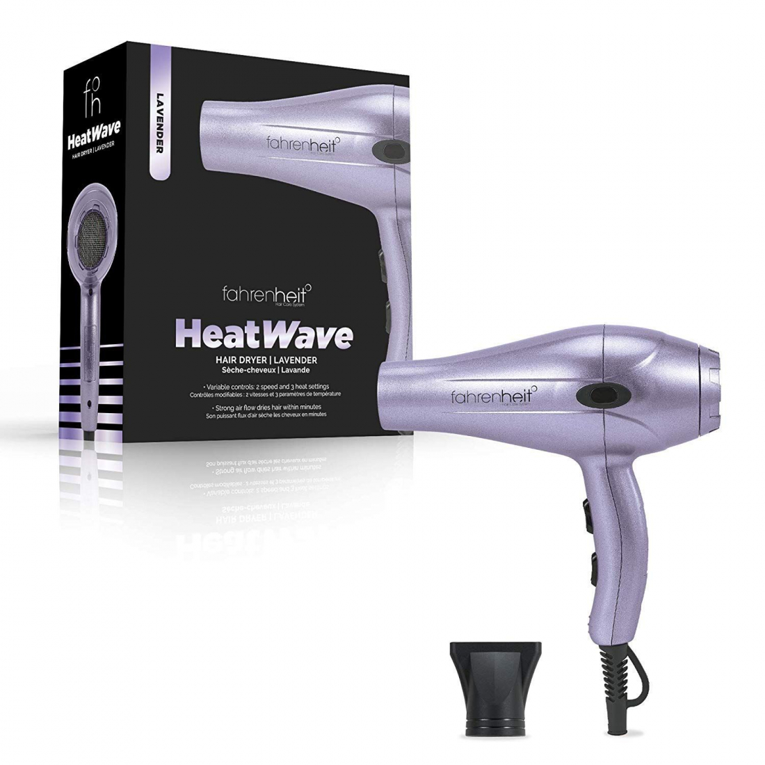 'Heat Wave' Hair Dryer - Lavender