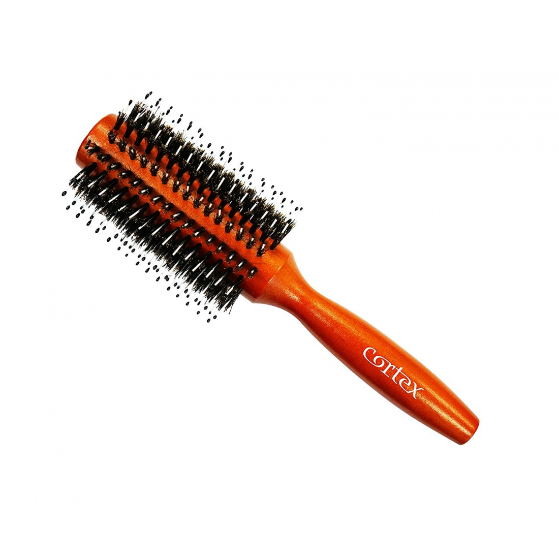 'Boar Bristle' Hair Brush - Brown