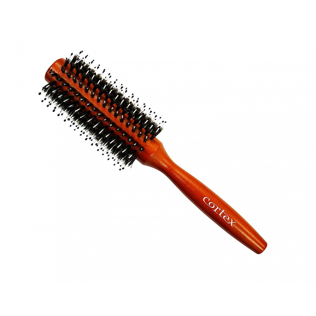 'Boar Bristle' Hair Brush - Brown