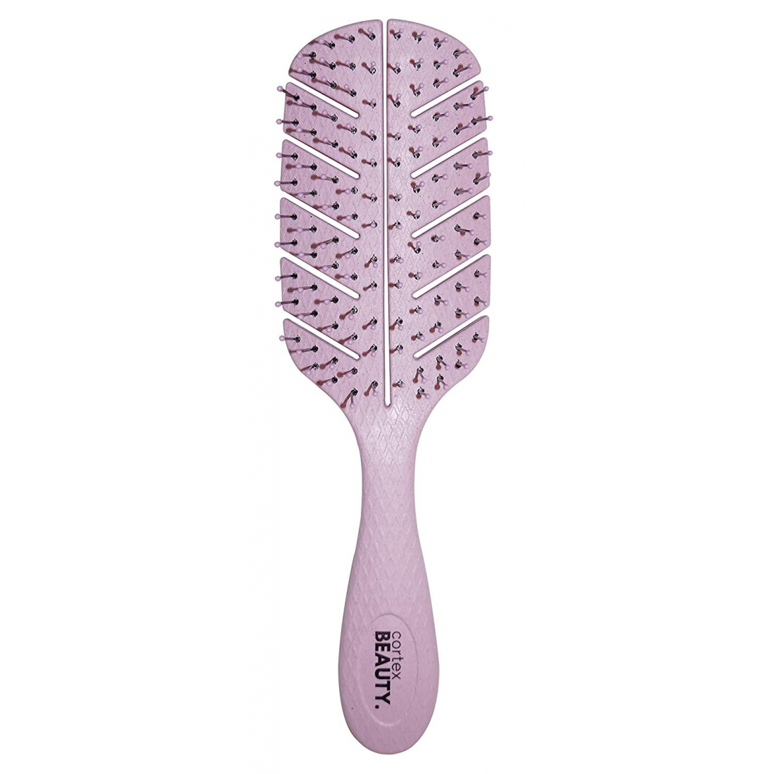 'Wheat Straw' Hair Brush - Light Purple