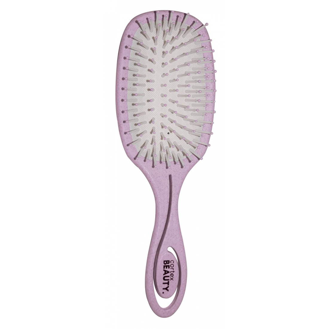 'Wheat Straw' Hair Brush - Light Purple