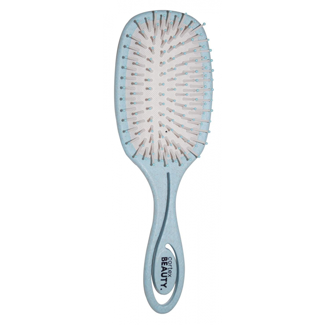 'Wheat Straw' Hair Brush - Pastel Blue