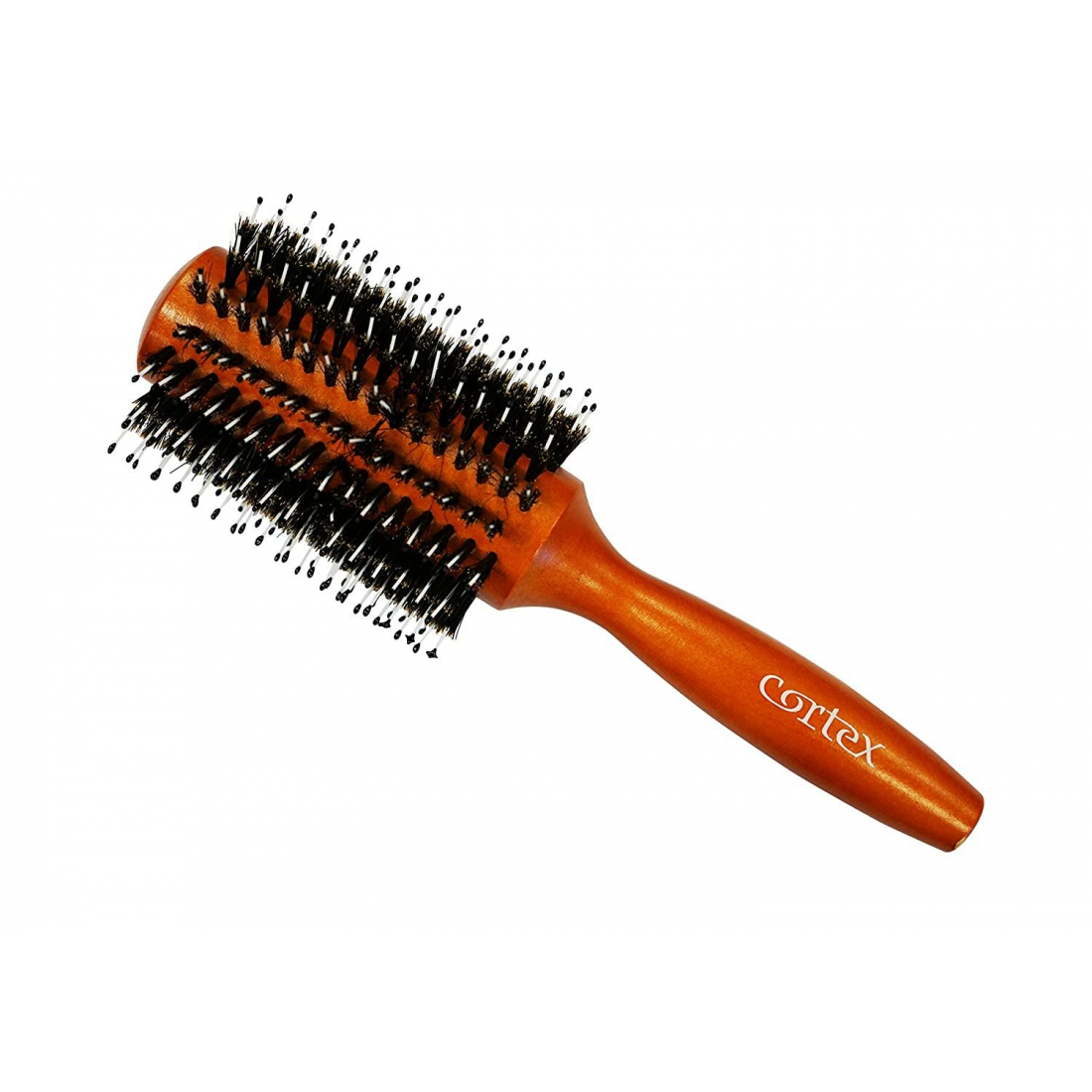 'Boar Bristle' Hair Brush - Brown