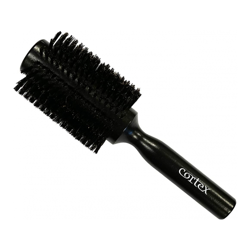 'Boar Bristle' Hair Brush - Black