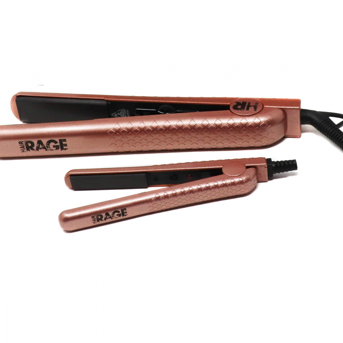 'Glam Duo' Hair Styling Set - Rose Gold 2 Pieces