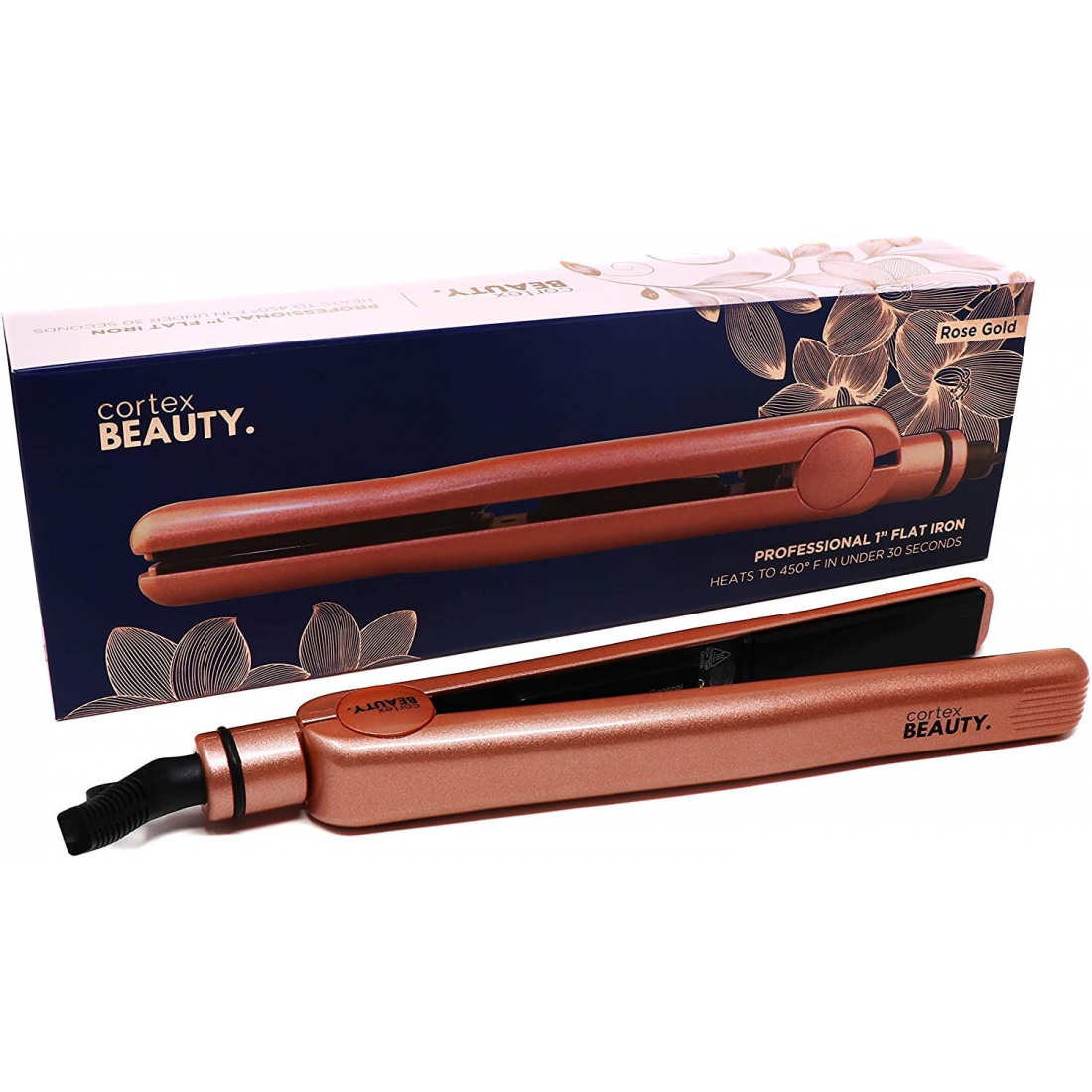 'Solo' Hair Straightener - Rose Gold 3 cm