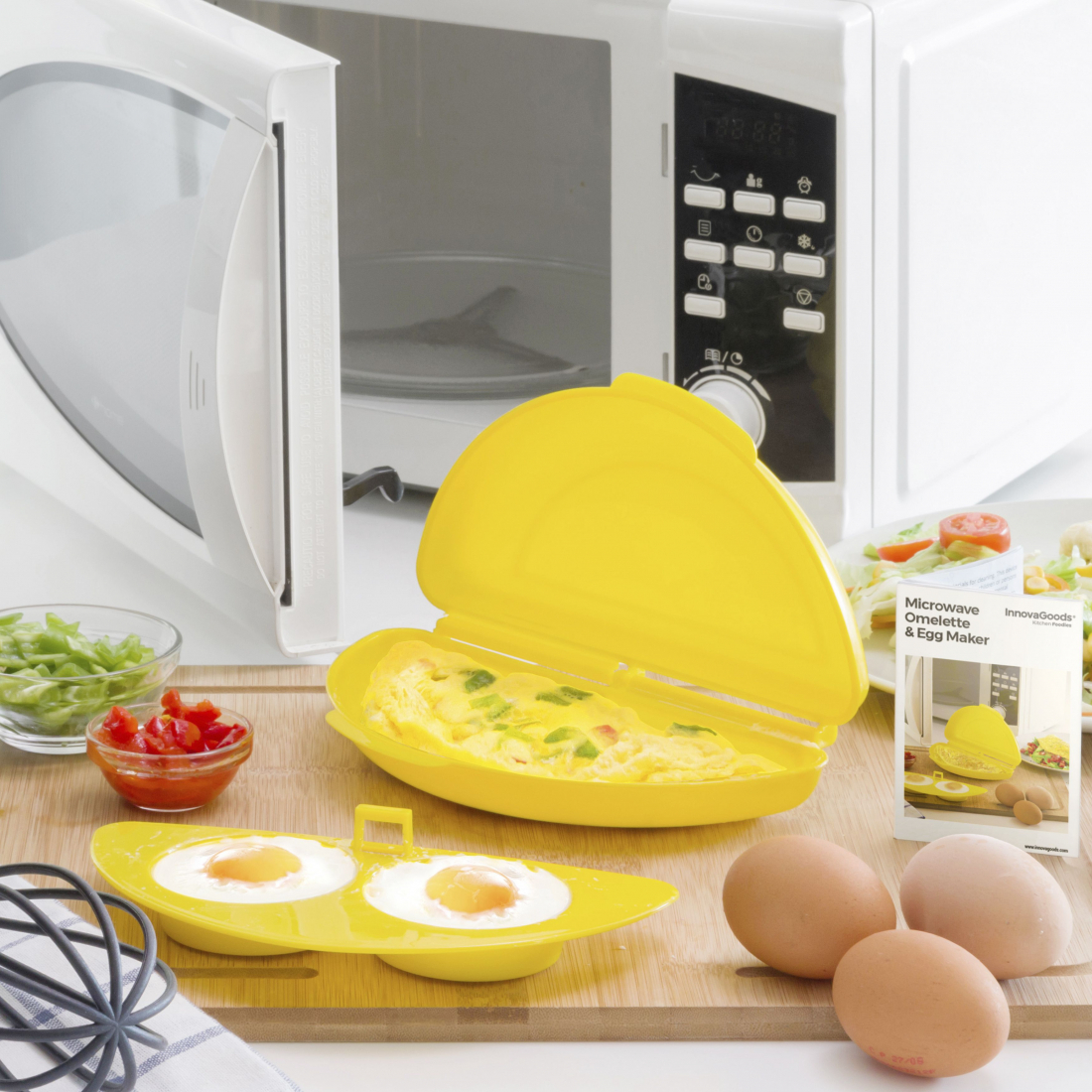 Cuiseur De Omelette Pour Micro-Ondes