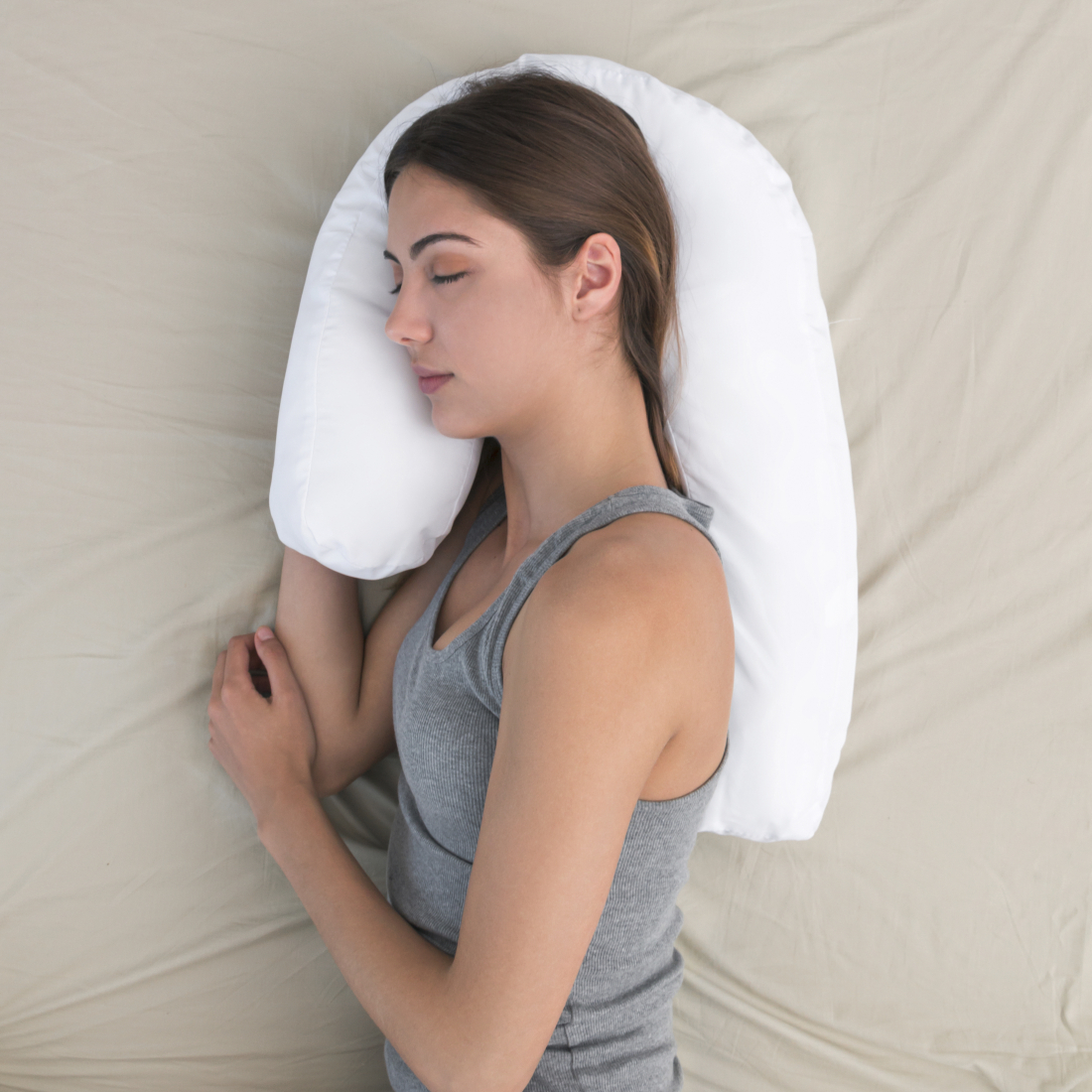 U Side Sleepers Ergonomic Pillow