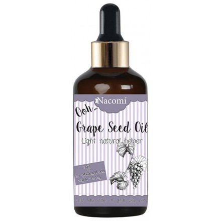 Huile visage, corps et cheveux 'Grape Seed' - 50 ml