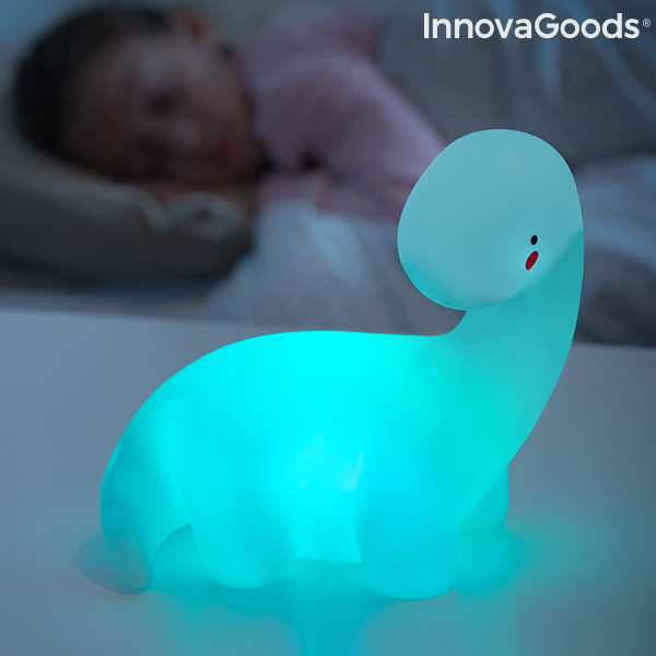 Lampe LED Multicolore Dinosaure Lightosaurus