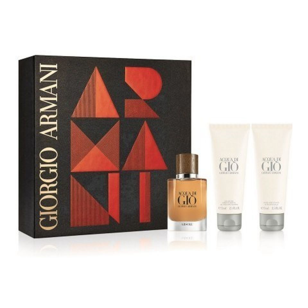 'Acqua Di Gio Absolu' Coffret de parfum - 3 Pièces