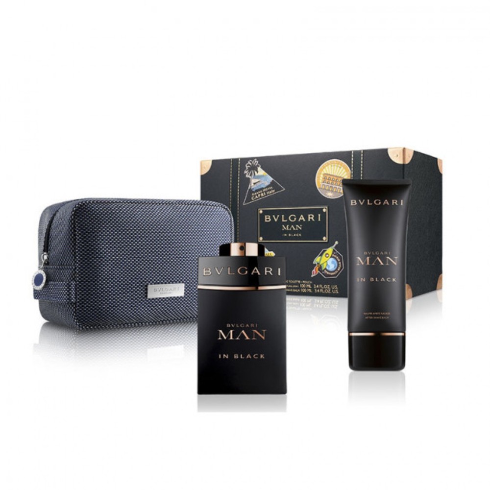 'Man In Black' Perfume Set - 3 Pieces