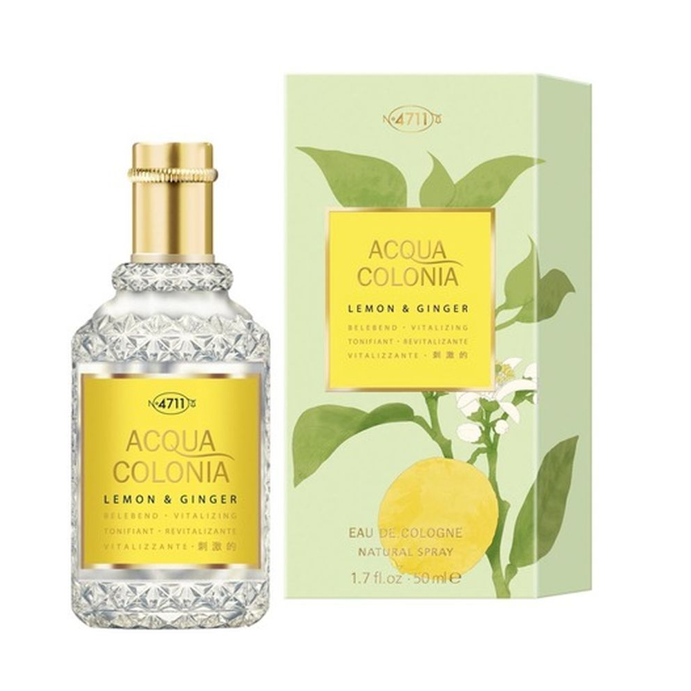 Eau de Cologne 'Lemon & Ginger' - 50 ml