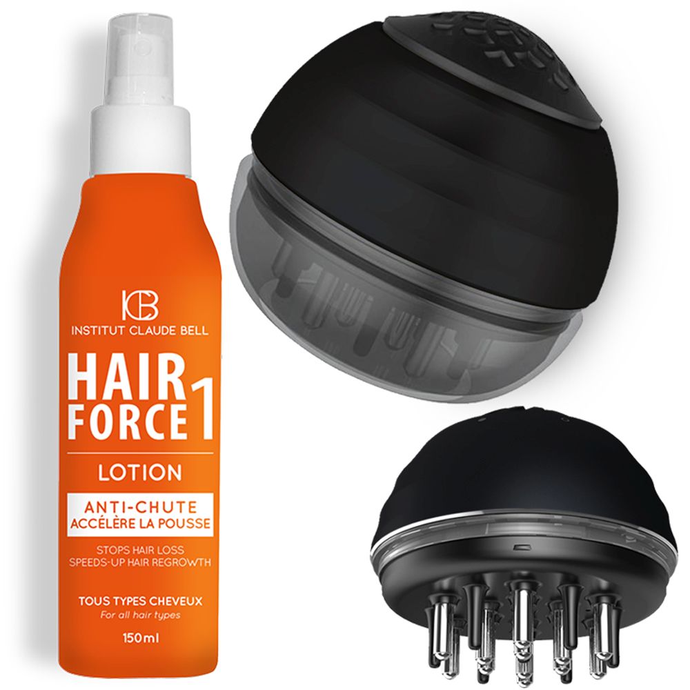 'Brush + Hair Force' Hair Care Set - 150 ml