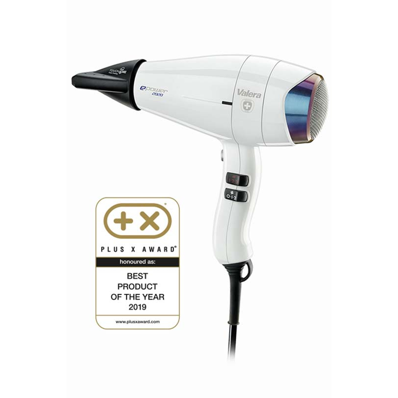 'ePower' Hair Dryer - Pure White