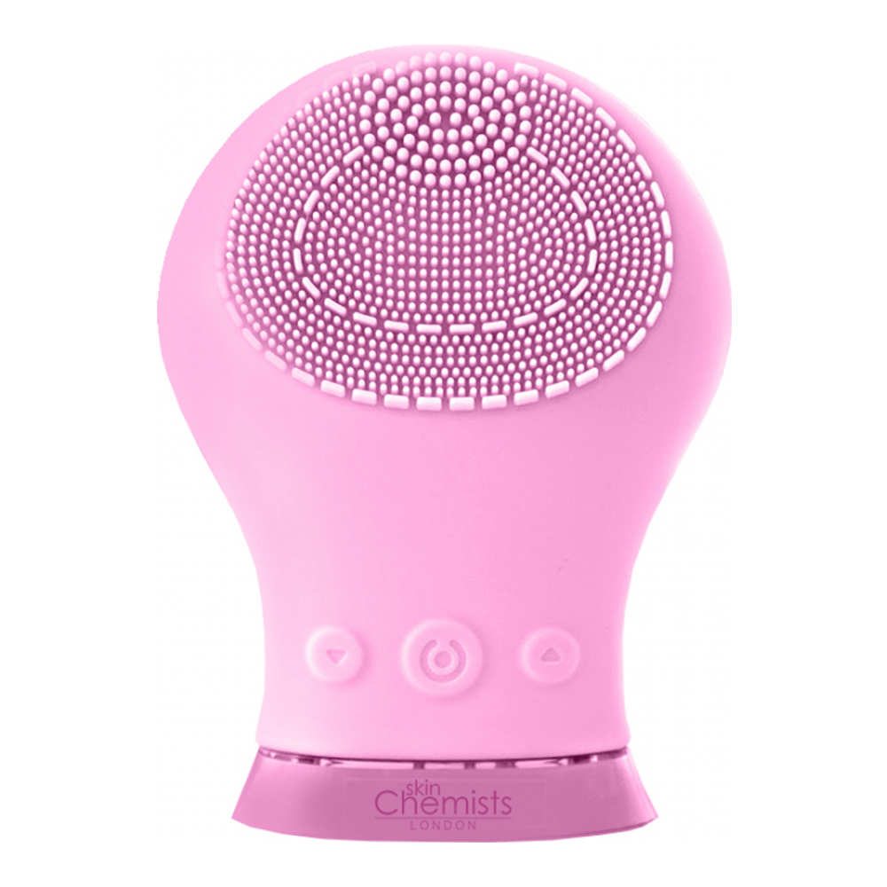 'Sonic Silicone' Facial Cleansing Brush - Pink