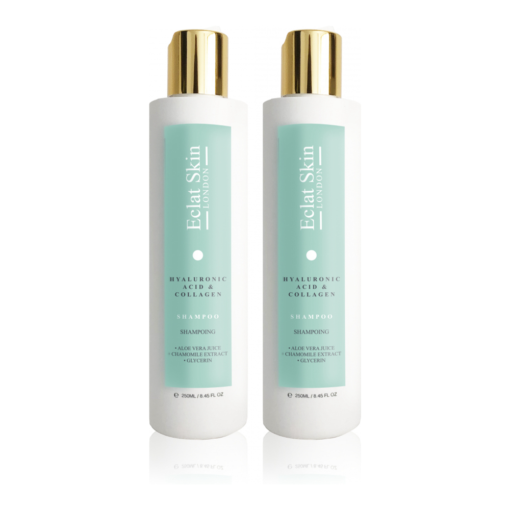 Shampoing 'Hyaluronic Acid & Collagen' - 250 ml, 2 Pièces