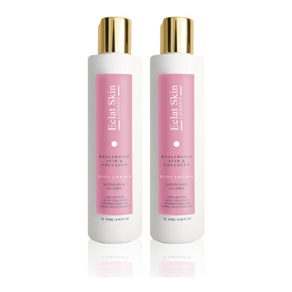 'Hyaluronic Acid & Collagen' Body Lotion - 250 ml, 2 Pieces