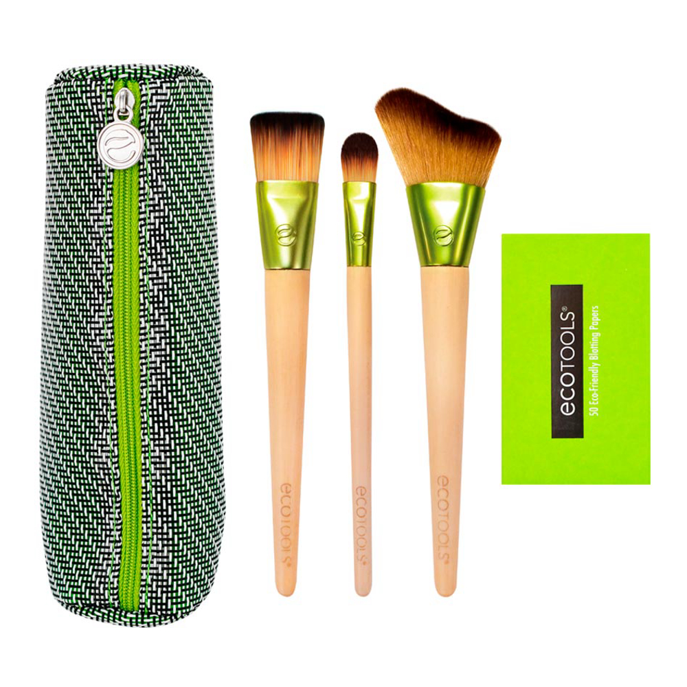 'Travel & Glow' Make-up Brush Set - 5 Pieces