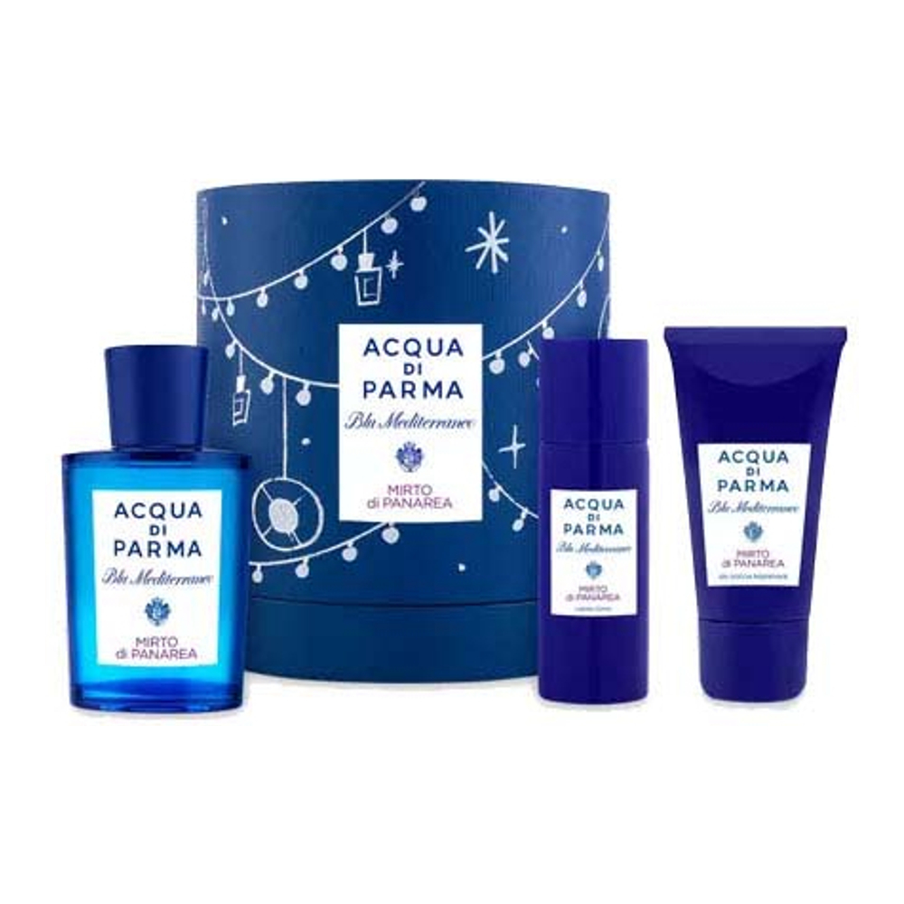 'Blu Mediterraneo Mirto Di Panarea' Perfume Set - 3 Pieces