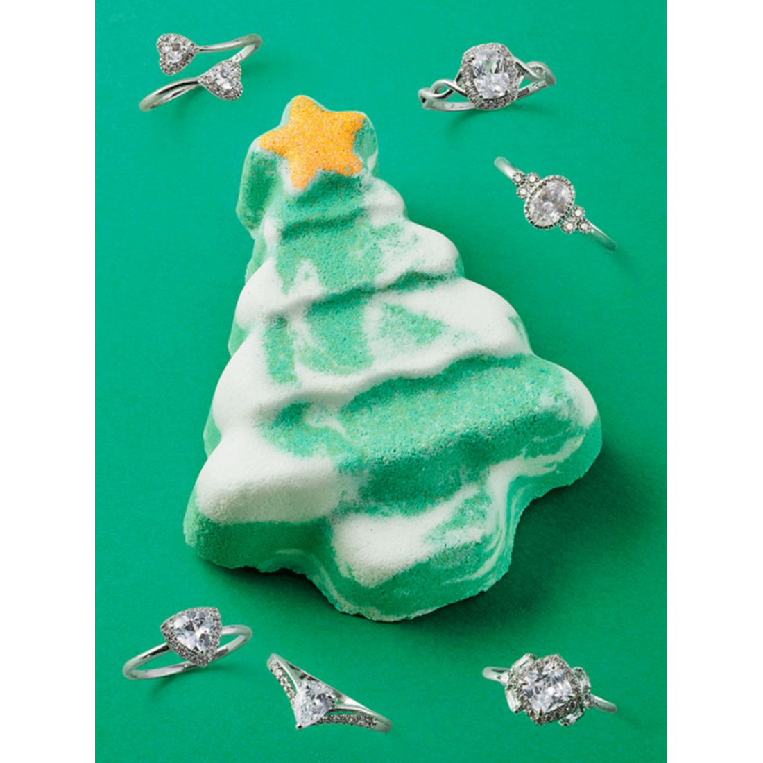 Women's 'Christmas Tree' Bath Bomb Set - 100 g