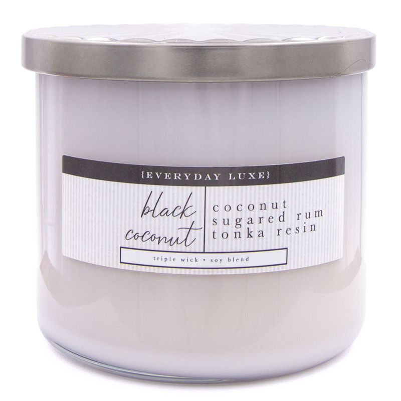 'Everyday Luxe' Scented Candle - Black Coconut 411 g
