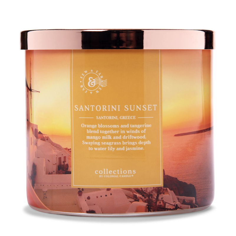 'Santorini Sunset' Duftende Kerze - 411 g