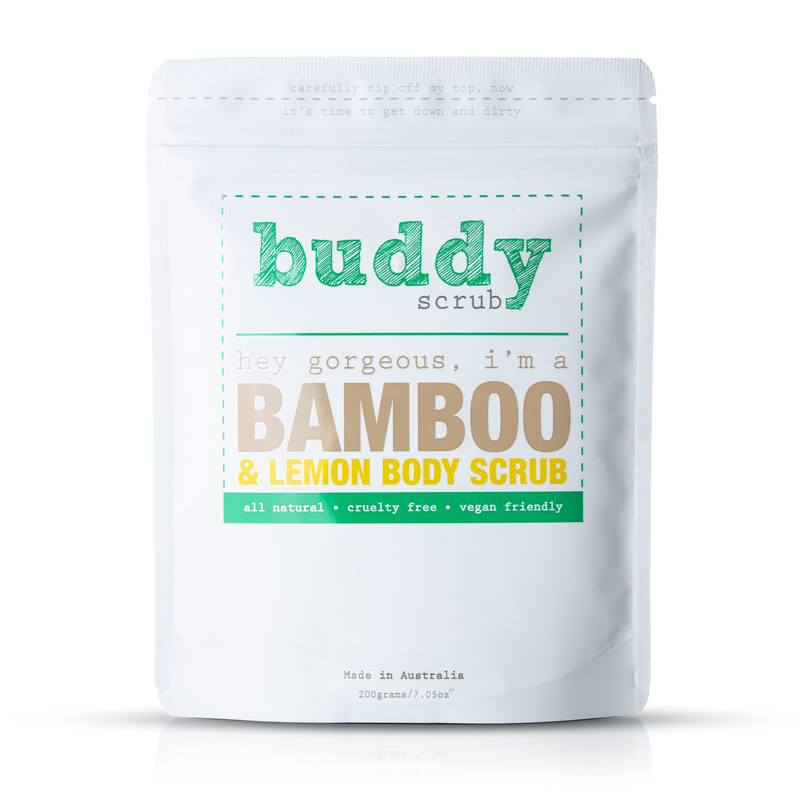 Body Scrub - Bamboo, Lemon 200 g